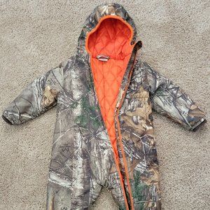 18 month carhartt one piece winter suite coat